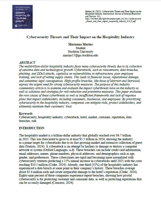 Cybersecurity Threats Cover